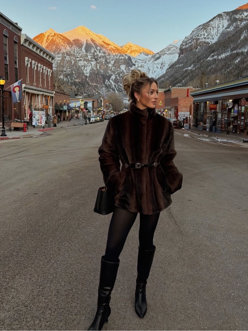 Brown Fur Coat